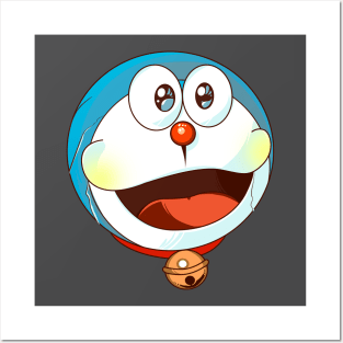 Doraemon mask Posters and Art